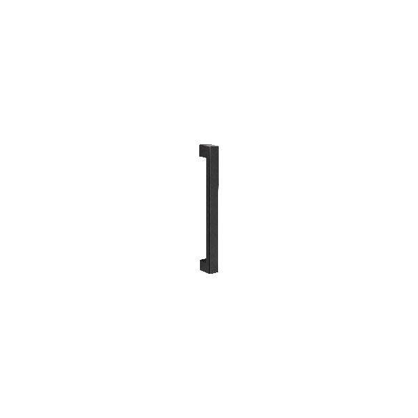 Zanda Polo Pull Door Handle Matte Black Pair