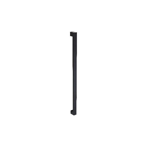 Zanda Polo Pull Door Handle Matte Black Pair