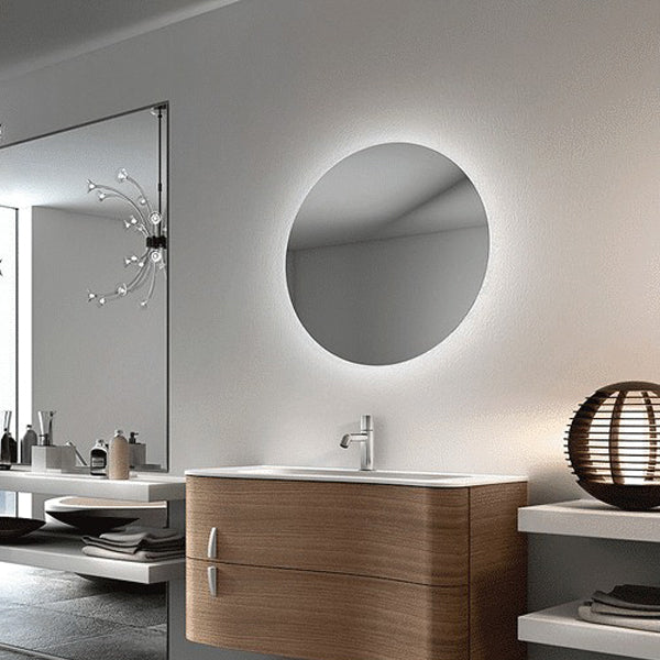 Thermogroup Ablaze Premium RS Range Back-Lit Mirror - The Blue Space