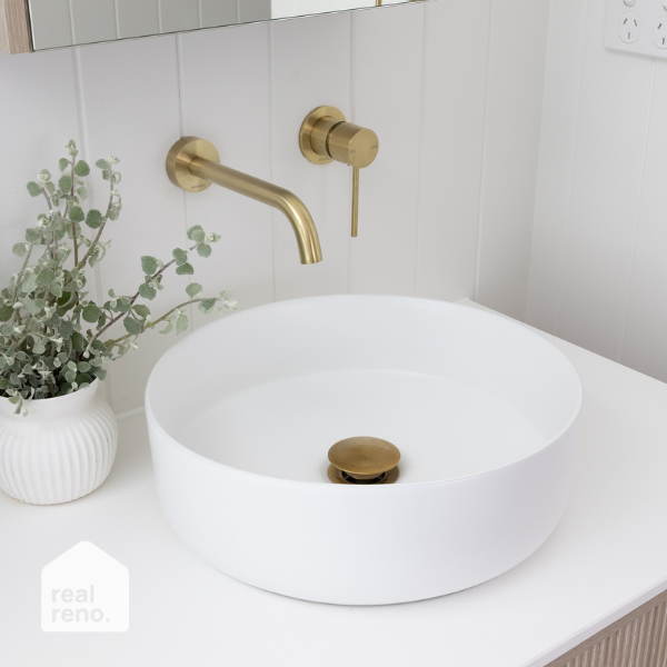 Phoenix Universal Pop-up Plug & Waste (40mm) - Brushed Gold