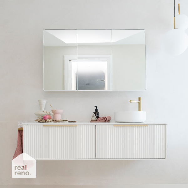 Timberline Sutherland House Shaving Cabinet - The Blue Space Real Reno