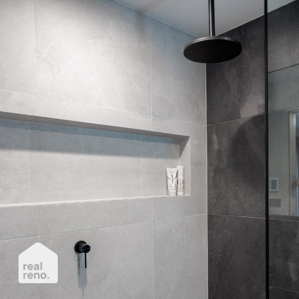 Phoenix NX Quil Shower Rose - Matte Black