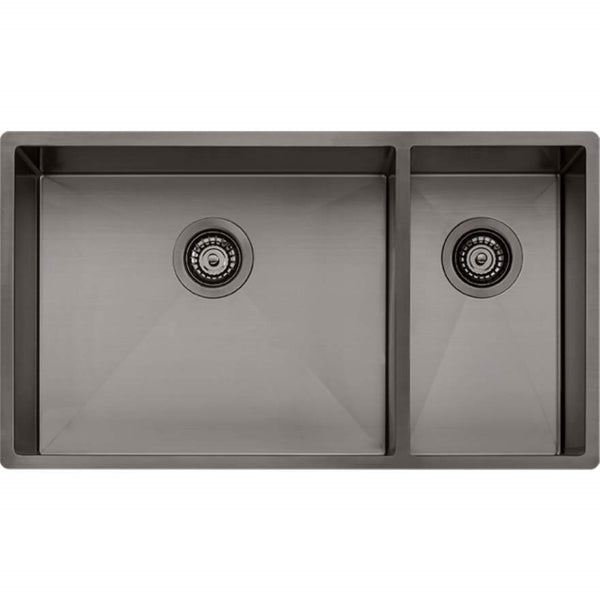Oliveri Spectra 1 & 1/2 bowl gunmetal sink NTH