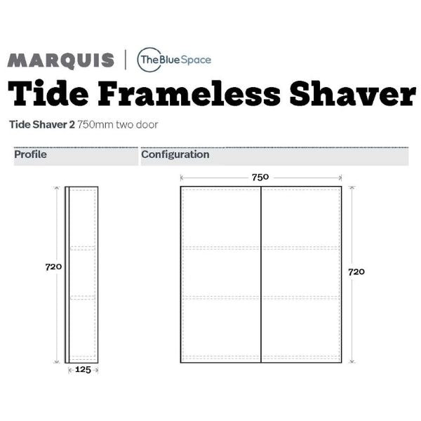 Marquis Tide Shaving Cabinet