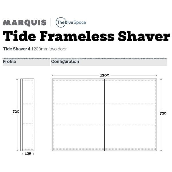 Marquis Tide Shaving Cabinet