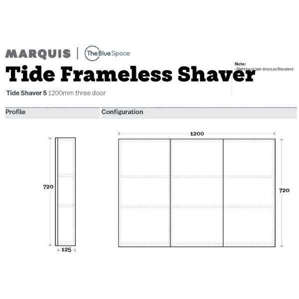Marquis Tide Shaving Cabinet