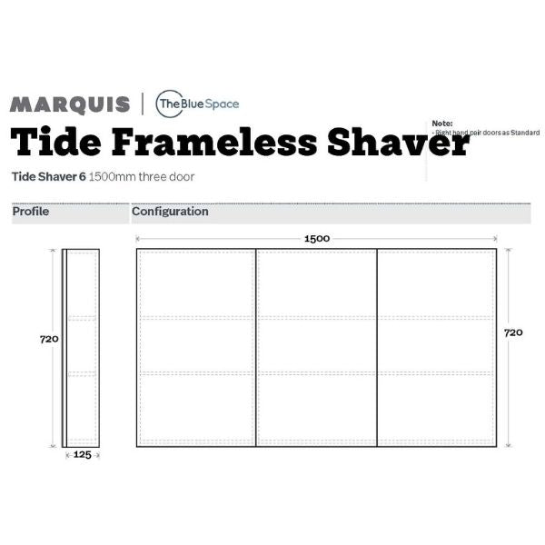 Marquis Tide Shaving Cabinet
