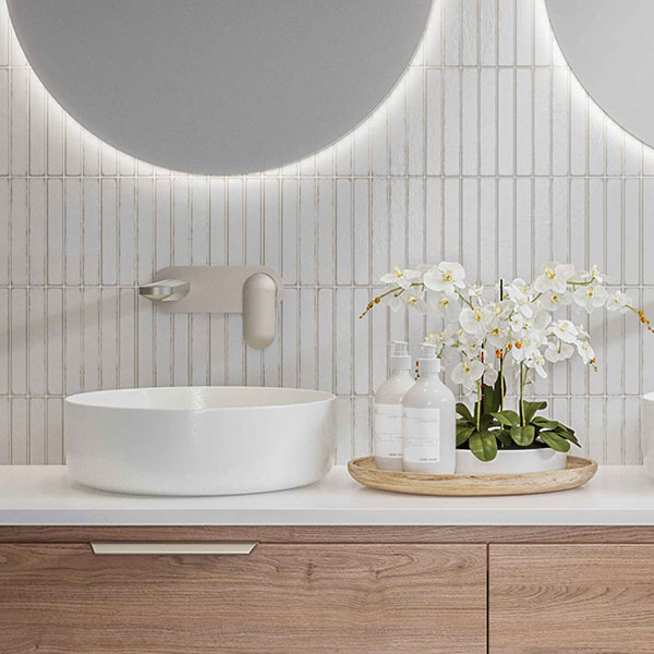 Timberline Allure White Above Counter Basin