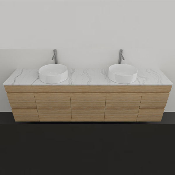 Timberline Bargo Wall Hung Vanity with Silksurface Top & Basin