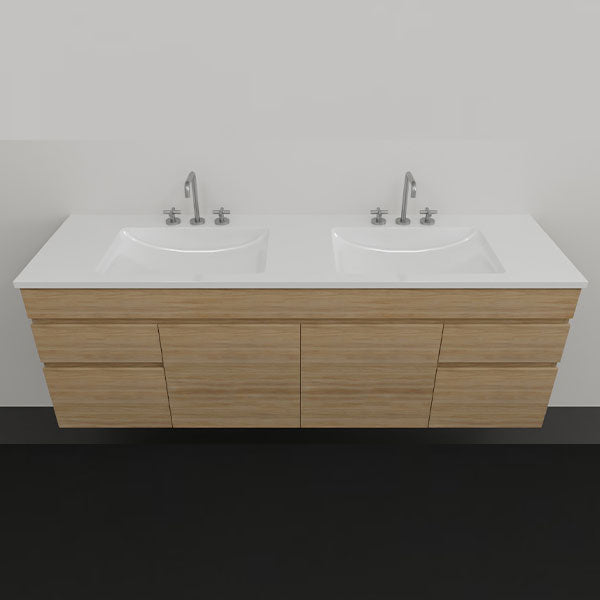 Timberline Indiana Wall Hung Vanity with Alpha Ceramic Top