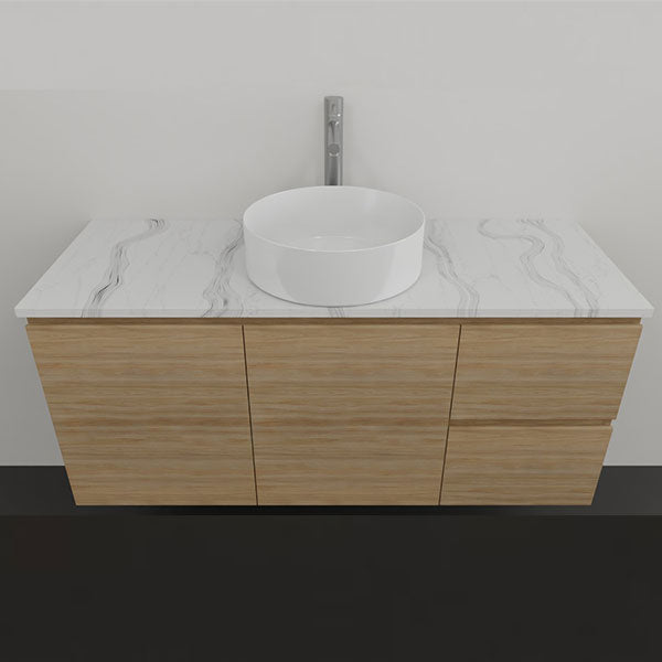 Timberline Nevada Wall Hung Vanity with SilkSurface Top & Above Counter Basin