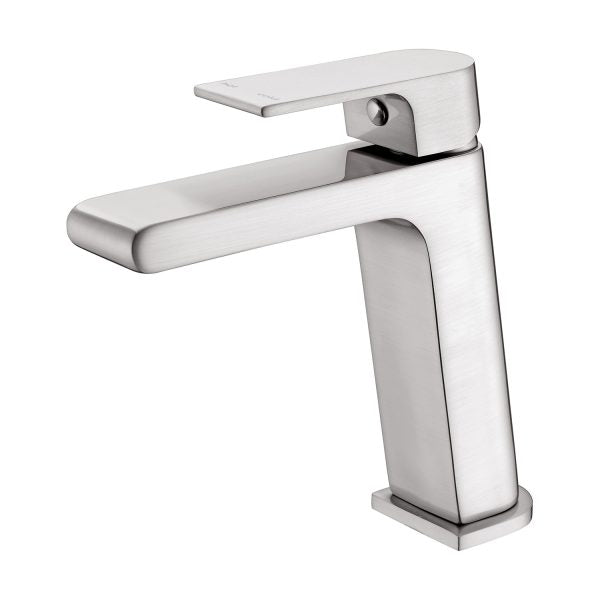 Nero Bianca Basin Mixer - Brushed Nickel