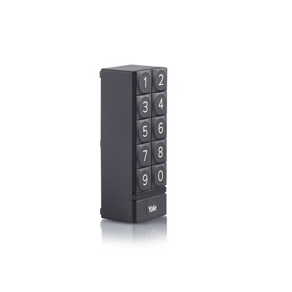 Lockwood Yale Smart Keypad Black side view