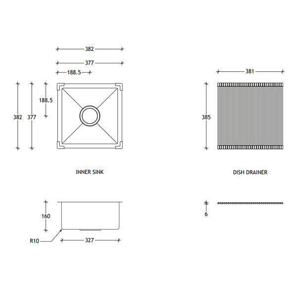 ADP Clovelly Universal 4 Piece Sink Set