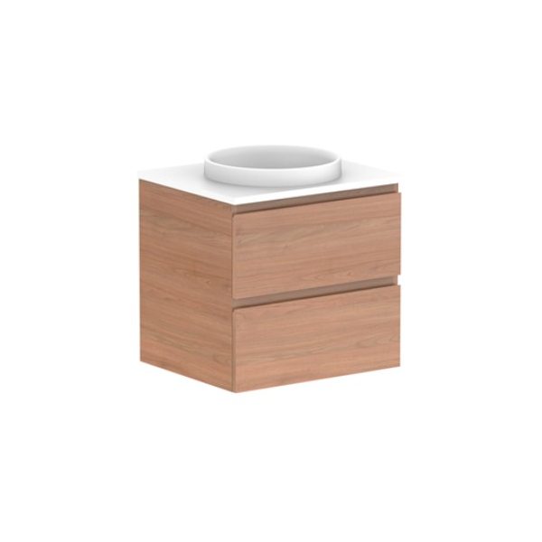 ADP Glacier Pro All Drawer Twin Vanity with Caesarstone