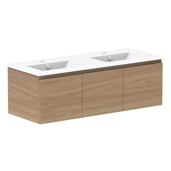 ADP Glacier Full Depth Door & Drawer Slim Ceramic Top 1200mm Double Bowl | The Blue Space
