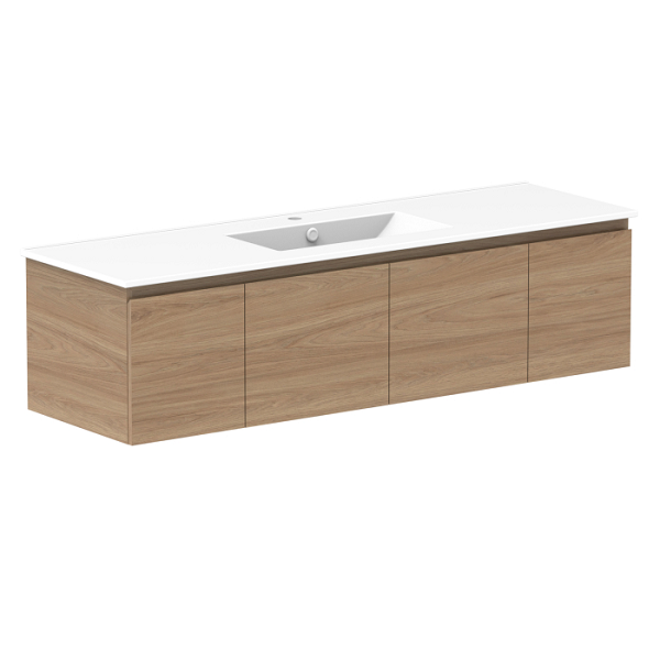 ADP Glacier Full Depth Door & Drawer Slim Ceramic Top 1500mm Centre Bowl | The Blue Space