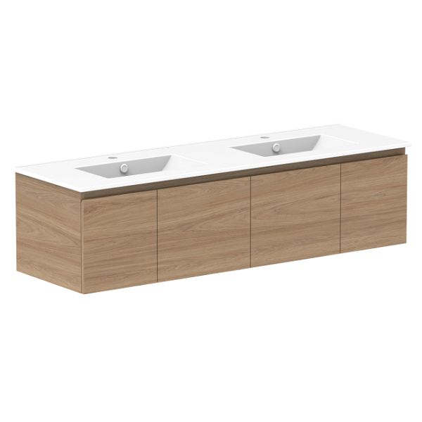 ADP Glacier Full Depth Door & Drawer Slim Ceramic Top 1500mm Double Bowl | The Blue Space