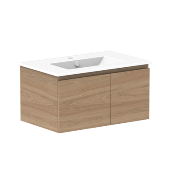 ADP Glacier Full Depth Door & Drawer Slim Ceramic Top 750mm Centre Bowl | The Blue Space