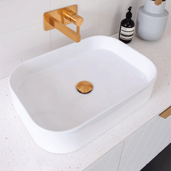 ADP Max 555 x 385 Above Counter Basin White