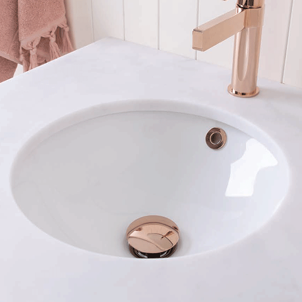 ADP Round 370 x 370 Under Counter Basin White