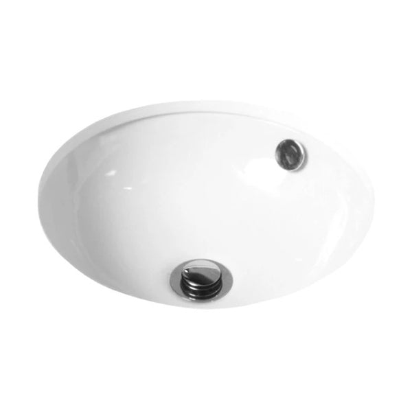 ADP Round 370 x 370 Under Counter Basin White