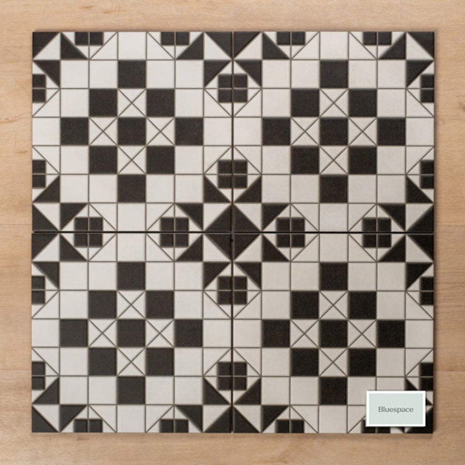 Alicante Brighton Matt Cushioned Edge Porcelain Tile 316x316mm