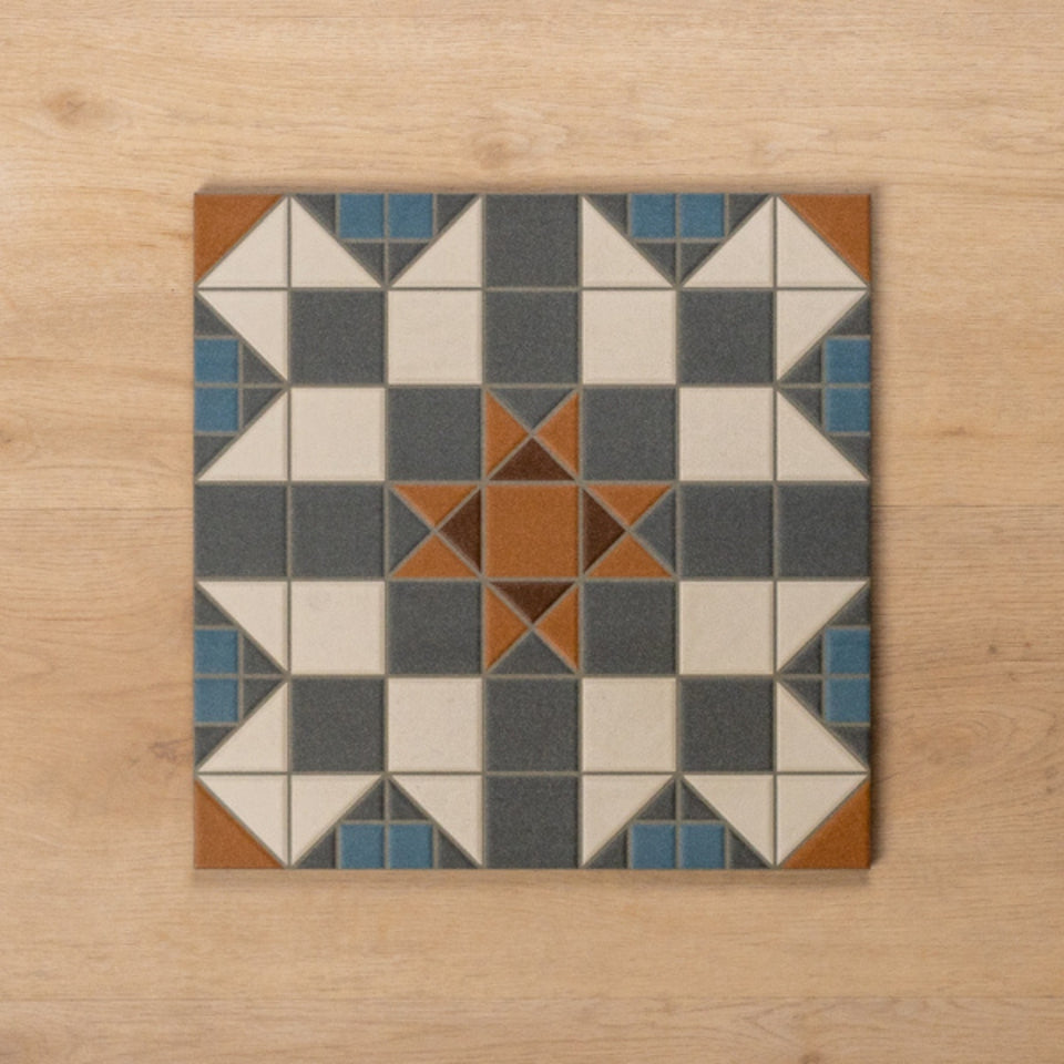 Alicante Heathcote Matt Cushioned Edge Porcelain Tile 316x316mm