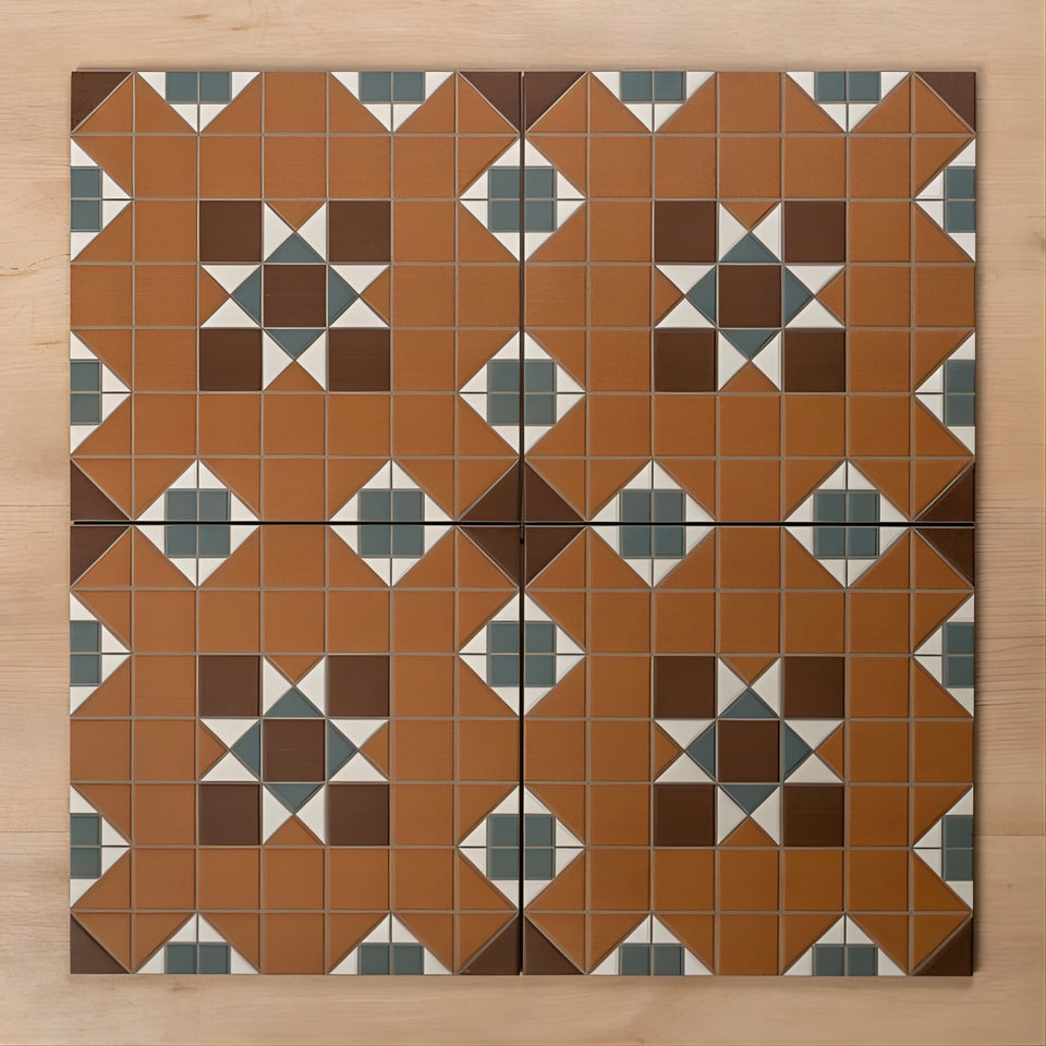 Alicante Shrewsbury Matt Cushioned Edge Porcelain Tile 316x316mm