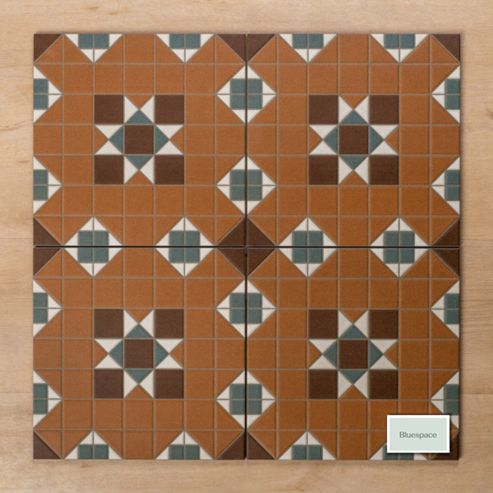 Alicante Shrewsbury Matt Cushioned Edge Porcelain Tile 316x316mm