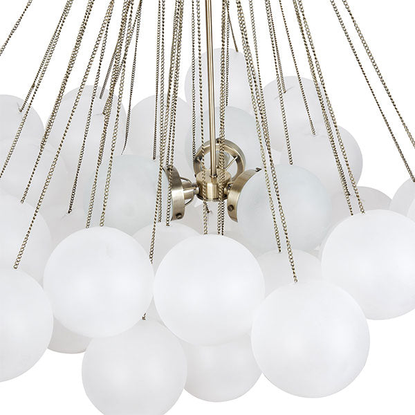 Café Lighting Cloud E14 Large Pendant Frosted Glass