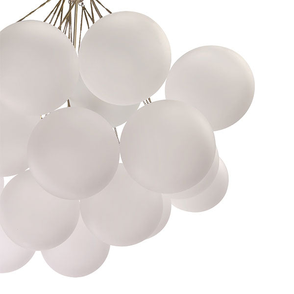 Café Lighting Cloud E14 Medium Pendant Frosted Glass
