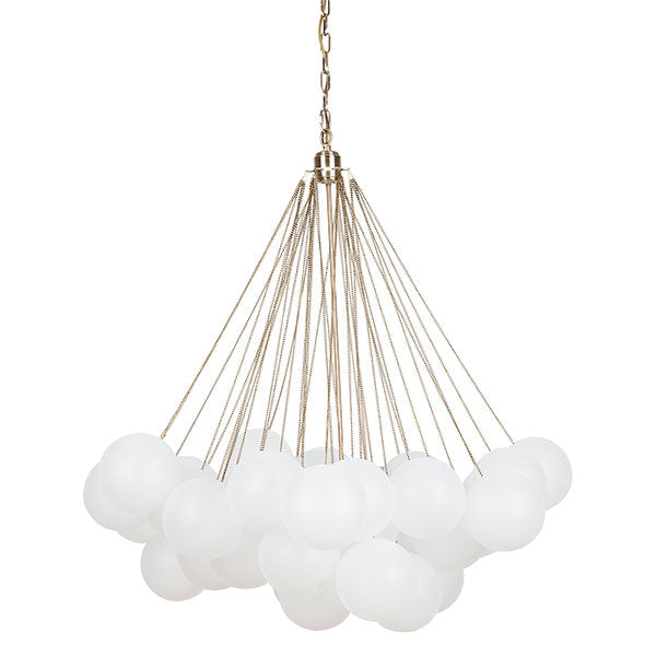 Café Lighting Cloud E14 Large Pendant Frosted Glass
