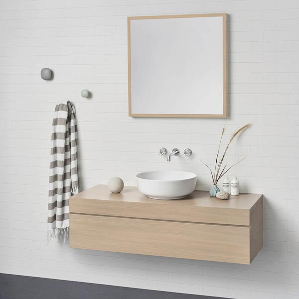 Caroma Tribute Above Counter Basin Round 405mm