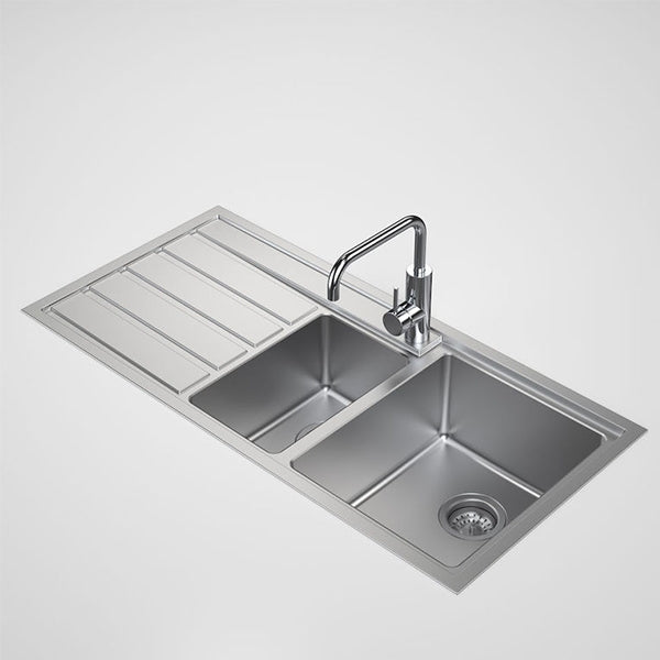 Caroma Compass 1.5 Bowl Kitchen Sink by Caroma - The Blue Space
