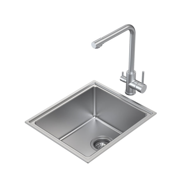 Caroma Urbane II Stainless Steel Single Bowl Sink