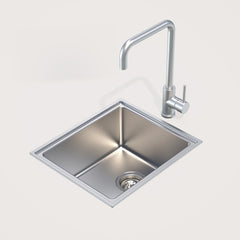 Caroma Compass Alfresco Stainless Steel Single Bowl & Accessories