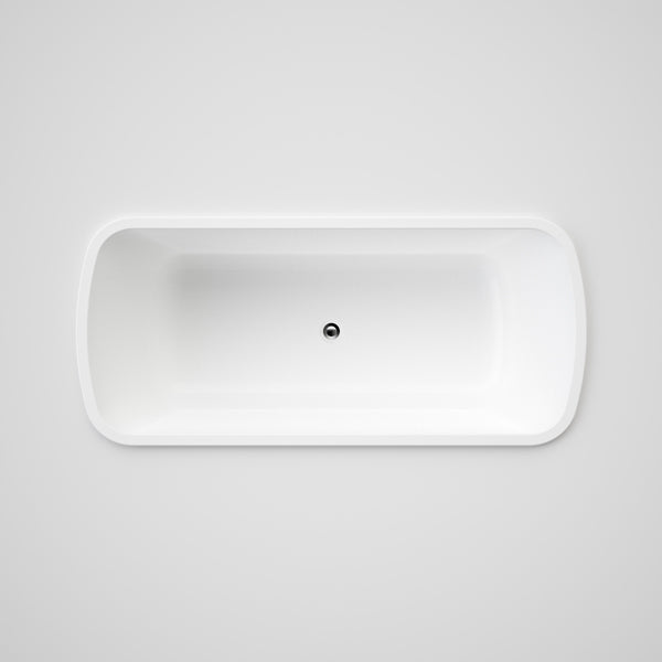 Caroma Urbane 1675mm Acrylic Inset Island Rectangle Bath White - The Blue Space