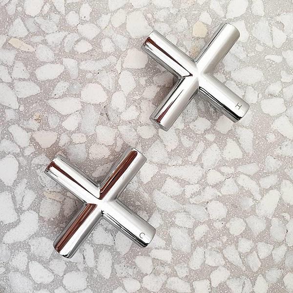 Clark Cross Lead Free Wall Top Assemblies - Chrome