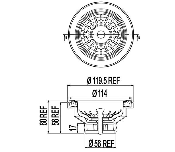 Clark Monaco Double Bowl Undermount Kitchen Sink