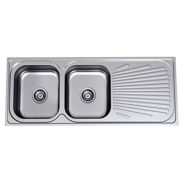 Clark Vital Double End Bowl Kitchen Sink - The Blue Space