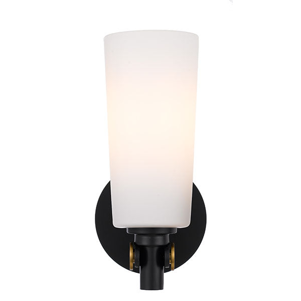 Telbix Delmar ES Wall Light in Black | The Blue Space