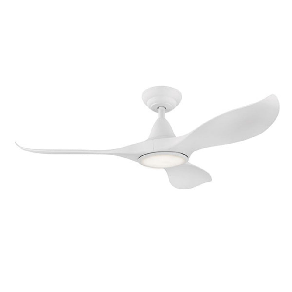Eglo Noosa 46in 116cm DC Ceiling  Fan with 18W LED CCT Light - White