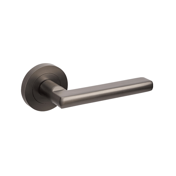 Zanda Epic Passage Door Handle Set Graphite Nickel