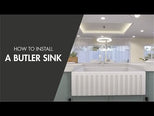 Turner Hastings Novi 50 x 46 Fine Fireclay Butler Sink