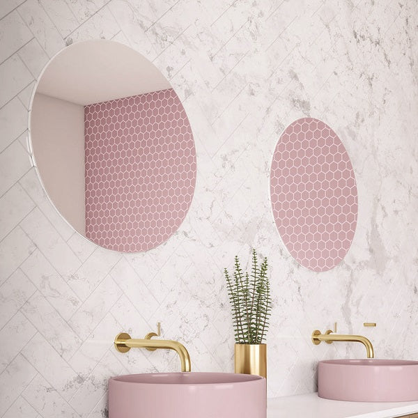 Thermogroup Round Polished Edge Mirror 500mm - 900mm