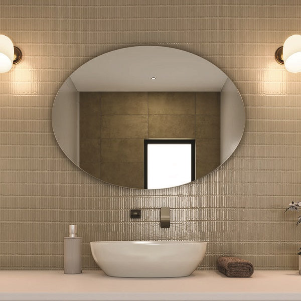 Thermogroup Oval Polished Edge Mirror