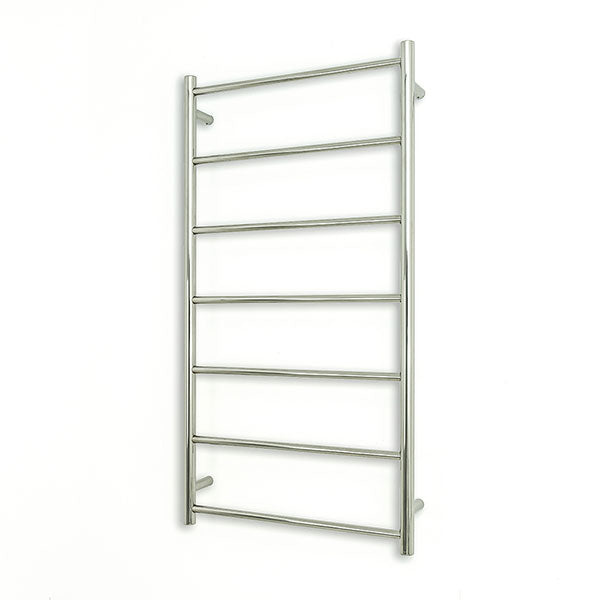 Radiant Round 7 Bar Non-Heated Rail 600mmx1130mm Polished Stainless Steel