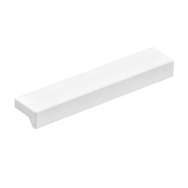Momo Angle Pull Handle Matt White A0077.64.MWH - The Blue Space