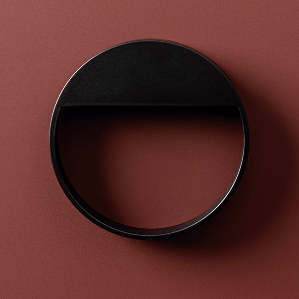 Momo Handles Bau Circular Handle 90mm Matt Black